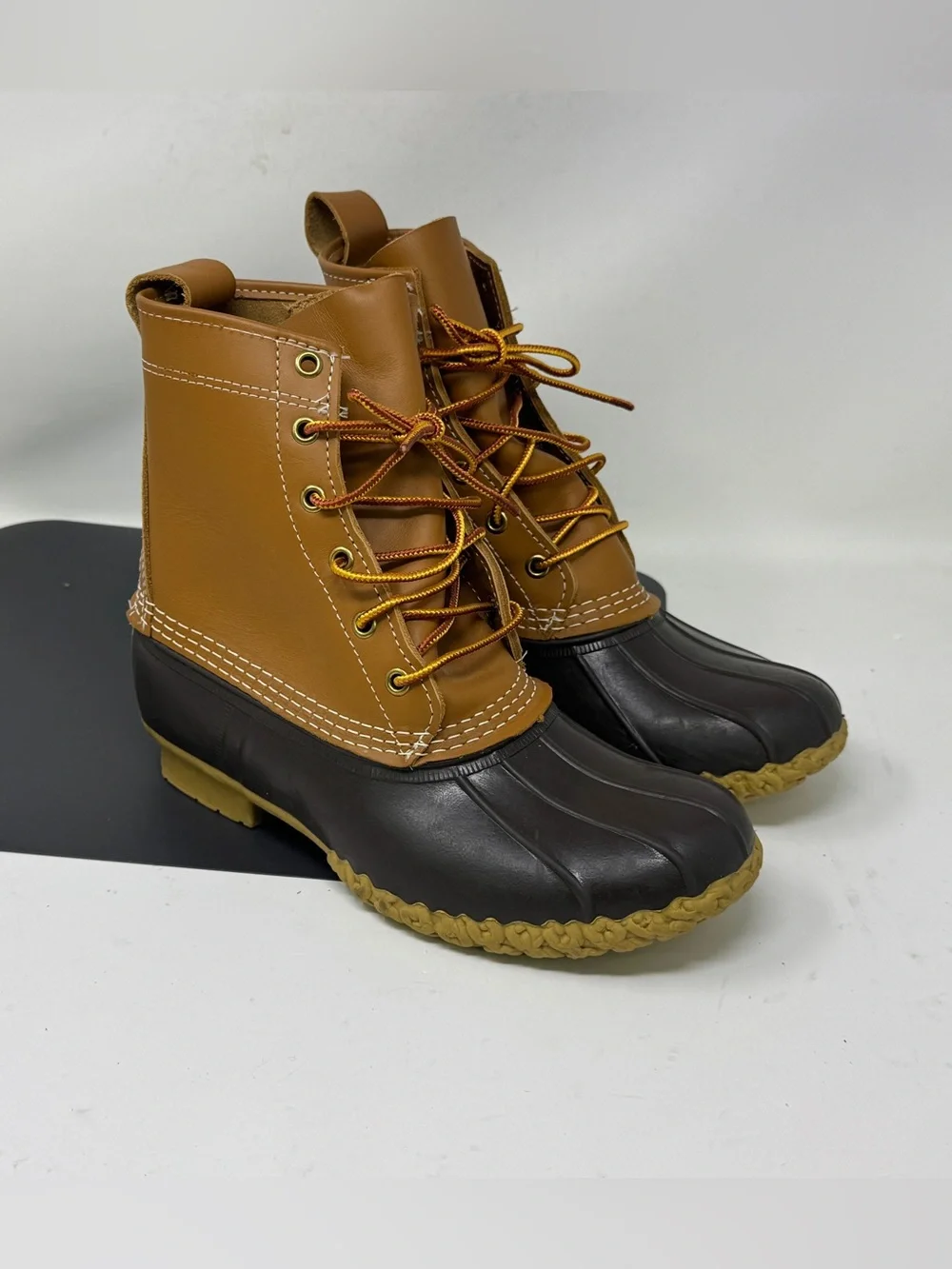 L.L. Bean Bean Duck Boots women’s size  8 excellent